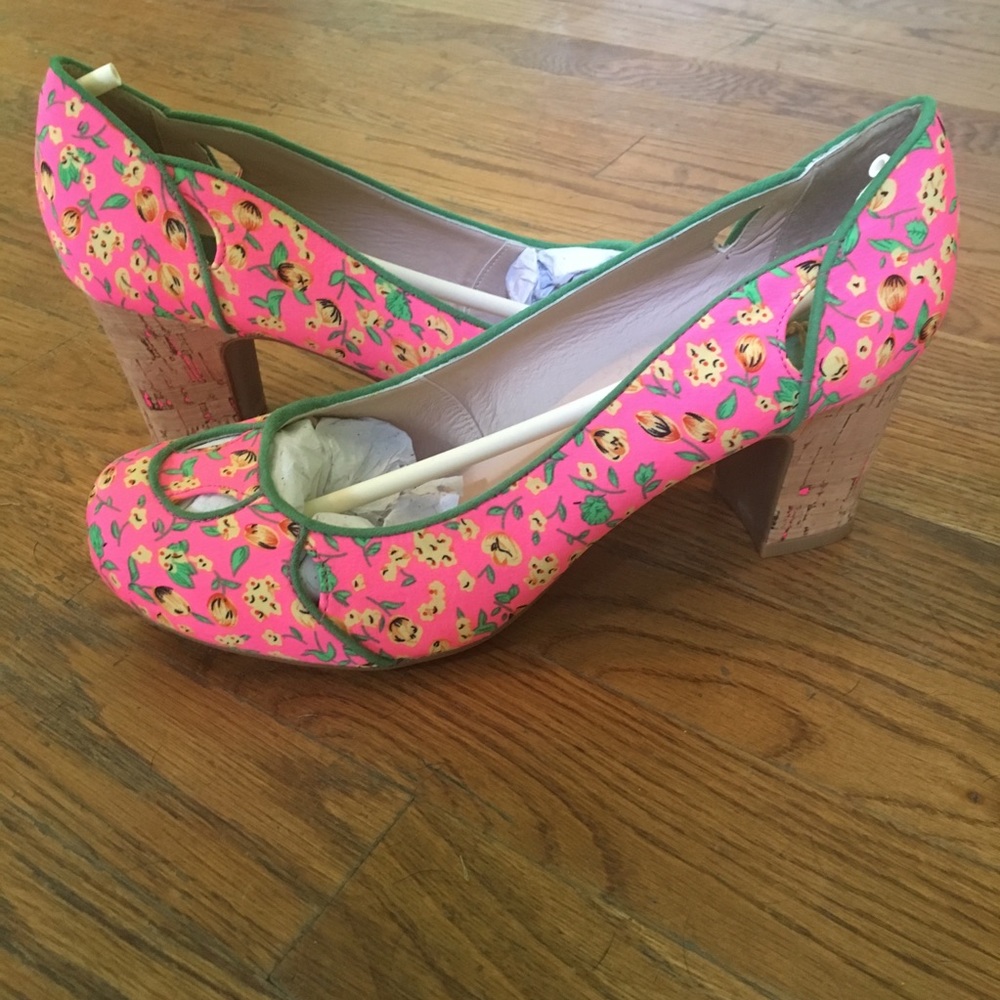 Ruby Shoo heels a la ModCloth, new without box